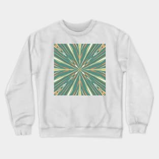 Natural Abstract Pattern Crewneck Sweatshirt